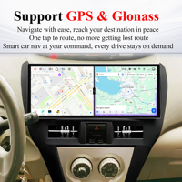 Radio para Auto Penhui para Toyota Yaris Victor 2005-2011, Android 14, Sonido Cristalino, 16+512GB, Pantalla 4K de 12.3 Pulgadas, DSP
