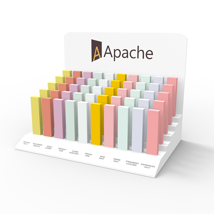 Apache Hot Selling Customized Countertop Acrylic Lipstick Display Stand & Rack with Carton Packing for Retail Stores — view 1