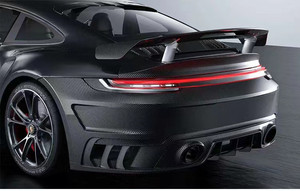 ชุดแต่งตัวถังคาร์บอนไฟเบอร์แห้งใหม่ ZNDR สำหรับ 992 Turbo S พร้อมสปอยเลอร์ PAK อัพเกรดแบบติดตั้งเอง รุ่นปี 2020- ชุดเปลี่ยนทดแทน - Product Image 5