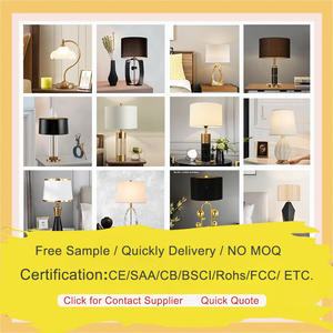 Lámpara de Mesa de Cristal de Diseño de Arte Moderno Americano, Luz de Escritorio <span class=keywords><strong>Celeste</strong></span> para Restaurante - Product Image 3