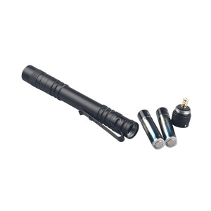 Senter UV LED Mini 395nm 3W, lampu pena LED dengan fungsi klip, lampu UV hitam untuk deteksi urin hewan peliharaan - Product Image 4