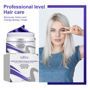 Aceite de argán orgánico colágeno suave alisado nutritivo mascarilla para el cabello crema - Product Image 2