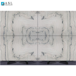 Lujosa losa de cuarzo de fantasía Macaubas de Brasil con diseño de libro de marcas de madera para decoración de paredes interiores - Product Image 4