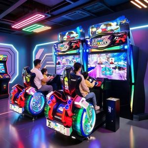 เครื่องเล่นวิดีโอเกม - เกมแข่งรถขนาด 65 นิ้ว "โตเกียวดริฟท์ 3" คอนโซลเกมอินเตอร์แอคทีฟสำหรับบ้านรุ่นดีลักซ์ - Product Image 6