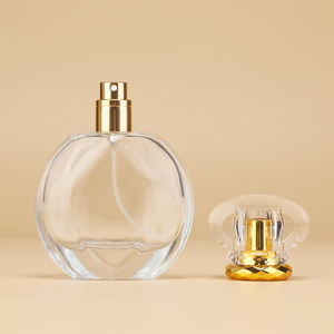 ขวดน้ำหอมฝาอะคริลิคทรงแบนหรูหรา - Product Image 3