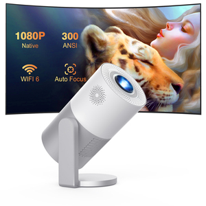 Mini Proyector Portátil LED CRE CR50 4K Android <span class=keywords><strong>1080</strong></span> con Netflix, 3000 Lúmenes, para Cine en Casa y Duplicación de Pantalla en Hoteles - Product Image 1