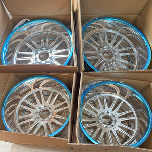 ล้ออัลลอยด์อะลูมิเนียม 6061-T6 ชุบโครเมียม สำหรับรถออฟโรด ขนาด 24x14 ยี่ห้อ American Force Wheels - Product Image 3