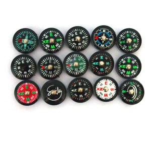 Compass 20mm Diameter Copper Cap Pointer Display Hiking Outdoor Navigation Tool - Product Image 2