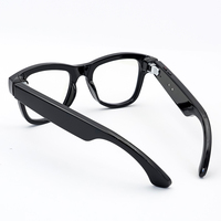 Lunettes intelligentes SANVNET 2025 GS5 Max AI avec étui de chargement, traduction IA, caméra 8MP, transfert Wi-Fi, lunettes intelligentes 4K pour hommes, sport, IA