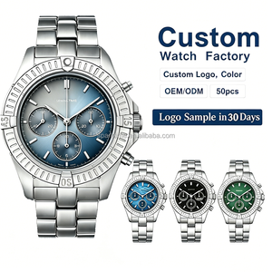 Reloj Cronógrafo de Lujo para Hombre SPARKTIME, Reloj de Pulsera Deportivo de Acero Inoxidable, Resistente al Agua, Luminoso, para Negocios - Product Image 1