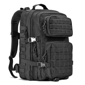 Tactical <b>Backpack</b> 45L Multifunctional Large Capacity Outdoor Hiking Camping Mountaineering <b>Backpack</b> Unisex Solid Color - Product Image 1