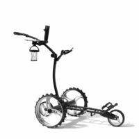 Chariot de golf électrique au lithium à haut degré personnalisé en Chine avec télécommande