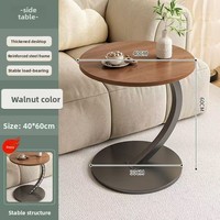 Einfacher Metall-Beistelltisch, Kleiner Couchtisch, Balkon-Aufbewahrungstisch, Schlafzimmer-Nachttisch, Aufbewahrungsregal