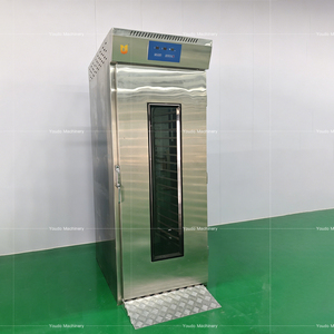 Étuve de fermentation professionnelle automatique à pulvérisation sur chariot en acier inoxydable, 15, 32, 64, 128 plateaux pour la fermentation de la pâte - Product Image 5