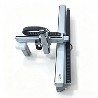 Modul Linear 3 Sumbu XYZ Berpenggerak Sekrup Bola dari Paduan Aluminium untuk Robot Kartesian pada Mesin Dispensing Otomatis