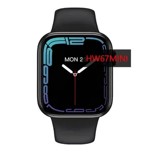 smartwatch 41 مللي متر سوار Suppliers-HW67Mini Smartwatch 1.6 بوصة شاشة 41 مللي متر سوار ذكي HW67 البسيطة سلسلة 7 ساعة ذكية