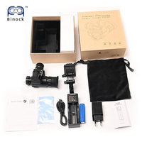 BINOCK NVG10 Lunettes de vision nocturne imperméables pour casque, vision nocturne numérique infrarouge, monoculaire pour la chasse avec WIFI