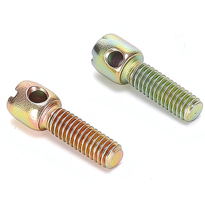 Tornillos de sellado de plomo M3 M4 M5 M6 de acero al carbono, chapados en zinc, de cabeza redonda con ranura, para sellado y fijación en metal. - Product Image 1