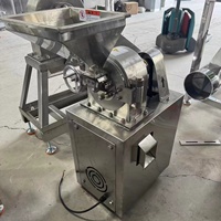 Moulin à haute efficacité en acier inoxydable 304 pour le broyage des assaisonnements, de la poudre de cacao et de la production d'aliments biologiques