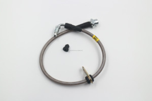 Certifié DOT Flexible en acier inoxydable tressé pour voiture Tuyau <span class=keywords><strong>de</strong></span> <span class=keywords><strong>frein</strong></span> en PTFE pour remplacer le tuyau <span class=keywords><strong>de</strong></span> <span class=keywords><strong>frein</strong></span> en caoutchouc OEM pour VW TOYOTA - Product Image 3