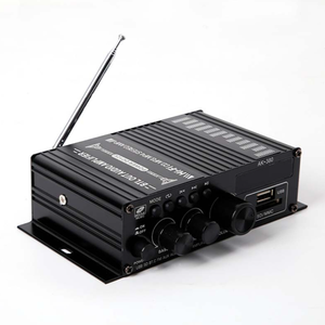 Amplificateur numérique AK380 BT 5.0, amplificateur de puissance audio stéréo HiFi, amplificateur de subwoofer pour la maison et la voiture, FM, karaoké, USB, carte SD - Product Image 5