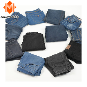 Balles de vêtements de marque d'occasion Ropa De Segunda Mano De Marca Pantalons Jeans d'occasion pour dames Style créateur de mode 50kg 100kg - Product Image 2