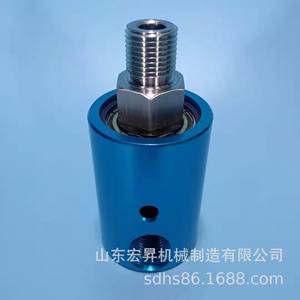 ข้อต่อแบบหมุนแรงดันสูงสแตนเลส Dm10dn80 หน้าแปลนเกลียวแบบไม่มาตรฐานสำหรับการใช้งานที่มีความเร็วสูง - Product Image 3