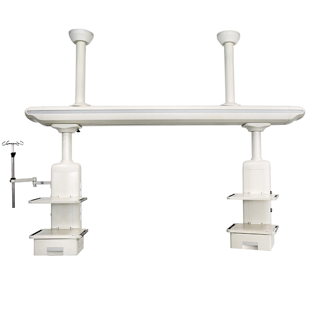 icu medical console gas pendant tower bridge