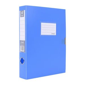 Plastic <b>File</b> <b>Boxes</b> A4 Size Large Capacity Office Organizer Standing Type Rectangle Minimalist Style PP Material - Product Image 3