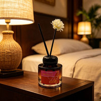 Diffuseur de parfum à bâtonnets personnalisé, longue durée, parfum léger, huile essentielle, parfum d'intérieur de luxe pour chambre à coucher, hommes et femmes, usage domestique