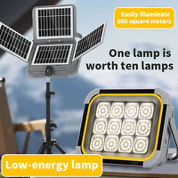 La lampe solaire rechargeable extérieure de camping allume la lampe solaire portative d'USB de secours de camping les lumières menées solaires pour le camping de jardin