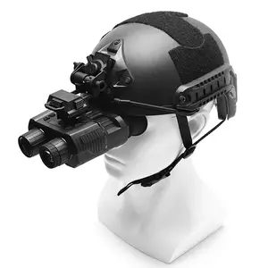 裸眼3D高清双目望远镜便携式头盔安装远程红外数字夜视单目