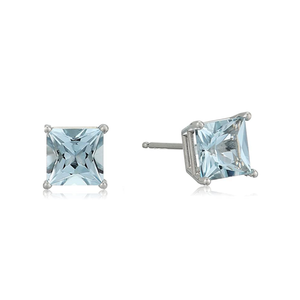 <span class=keywords><strong>De</strong></span> acero inoxidable corte <span class=keywords><strong>de</strong></span> <span class=keywords><strong>la</strong></span> princesa Stud pendientes para hombres mujeres <span class=keywords><strong>oreja</strong></span> Piercing pendientes Zirconia cúbica con incrustaciones - Product Image 4