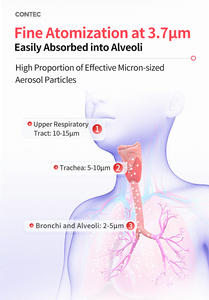 Contacec NE-M03 atomizer pintar jaring genggam mini harga masker <span class=keywords><strong>nebulizer</strong></span> - Product Image 4