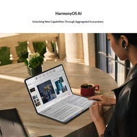 Pour ordinateur portable pliable MateBook Fold Masterpiece HarmonyOS 5, nouvel écran tactile ultra-fin 18 pouces, ordinateur pliable à double écran OLED