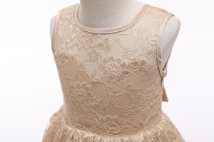 Vestido <span class=keywords><strong>de</strong></span> niña <span class=keywords><strong>de</strong></span> las flores Desfile Hermoso Floral Venta al por mayor Sin espalda <span class=keywords><strong>Adolescentes</strong></span> Niños Casual Bordado <span class=keywords><strong>de</strong></span> lujo Vestidos formales - Product Image 4