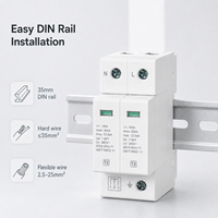 Dispositif de protection contre les surtensions AC CDYU SPD Parafoudre Protecteur de surtension pour boîte de distribution électrique