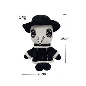 Halloween peste <span class=keywords><strong>docteur</strong></span> bec d'oiseau jouets en peluche dieu de <span class=keywords><strong>la</strong></span> <span class=keywords><strong>mort</strong></span> fantôme animaux en peluche poupées horreur drôle doux jeter oreiller poupées en gros - Product Image 4