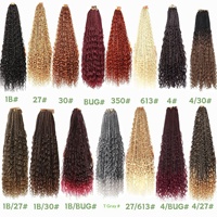 Perruques en fibres synthétiques haute température, tressées à la machine, double trame, tresses à trois brins, style européen et américain, pour l'exportation