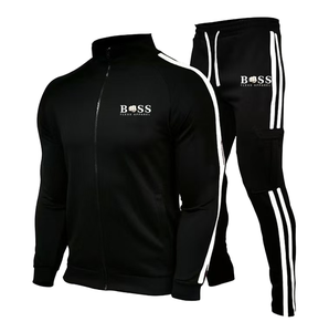 Ensemble de survêtement de football pour hommes automne-hiver 2024, veste à manches longues pour enfants, ensembles de course à pied, survêtements de sport pour entraînement de football, survêtement pour joueurs - Product Image 1
