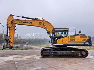 Excavatrice sur chenilles Hyundai 380 d'occasion de Corée avec moteur et pompe Cummins - Équipement de construction à haute efficacité - Product Image 2