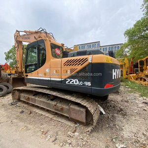 Excavatrice Hyundai 220LC-9s d'occasion à prix avantageux avec moteur Cummins, boîte de vitesses, capacité de 22 tonnes, certifiée CE <span class=keywords><strong>ISO</strong></span>, en stock - Product Image 1