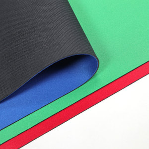 Alfombrilla de ratón de neopreno personalizada AY Alfombrilla de ratón de ordenador de color sólido - Product Image 6