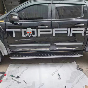 Marchepieds en plastique de rechange avec des marches latérales anciennes à nouvelles en acier pour <span class=keywords><strong>Ford</strong></span> Ranger 2005-2020 - Product Image 2