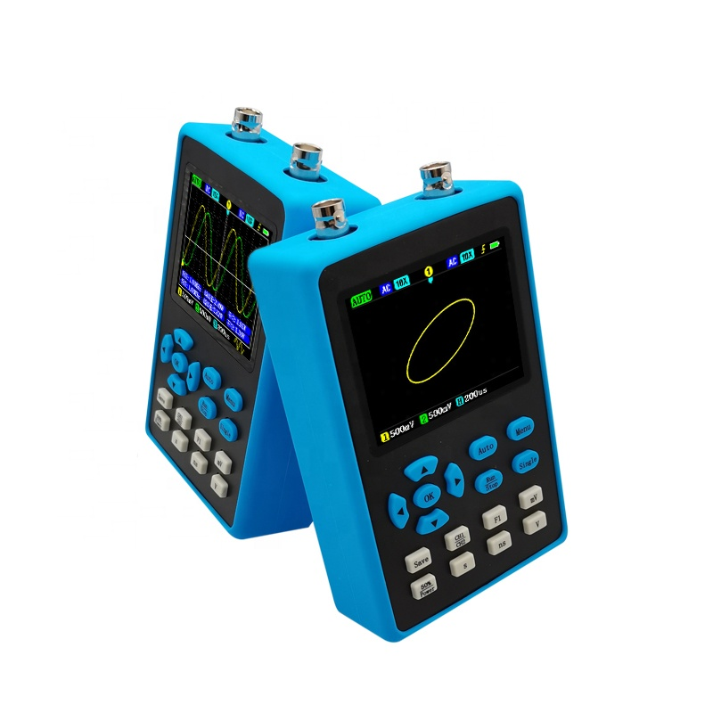 120M bandwidth 500M sampling car maintenance dual channel handheld mini portable digital oscilloscope DSO2512G