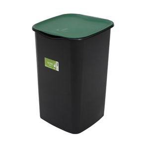 Ensemble de bacs de tri des déchets 4x50L 37,5x36x53,5cm Jaune Vert Bleu Gris avec couvercles, pour le stockage des déchets recyclables - Product Image 5