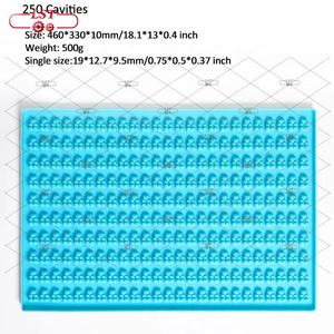 Khuôn silicon làm bánh hình gấu, dùng được trong thực phẩm, tự làm, dành cho doanh nghiệp nhỏ, dùng làm bánh, kẹo, sô cô la - Product Image 2