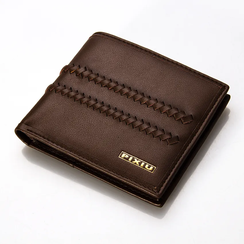Men Rfid Wallet Mens RFID Blocking Black Genuine Leather Bifold Fashion Wallet
