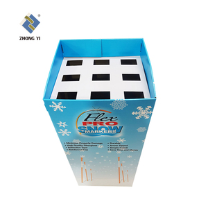 Exhibidores de Cartón Corrugado Hexagonales Personalizados con Logotipo para Promoción en Supermercados, con Superficie de Película Ligera para Juguetes - Product Image 3
