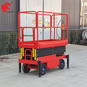Reliable 500kg 1000kg Extension Platform Hydraulic Scissor Lift Platform Mobile Scissor Lift Table for Warehouse - Product Image 5